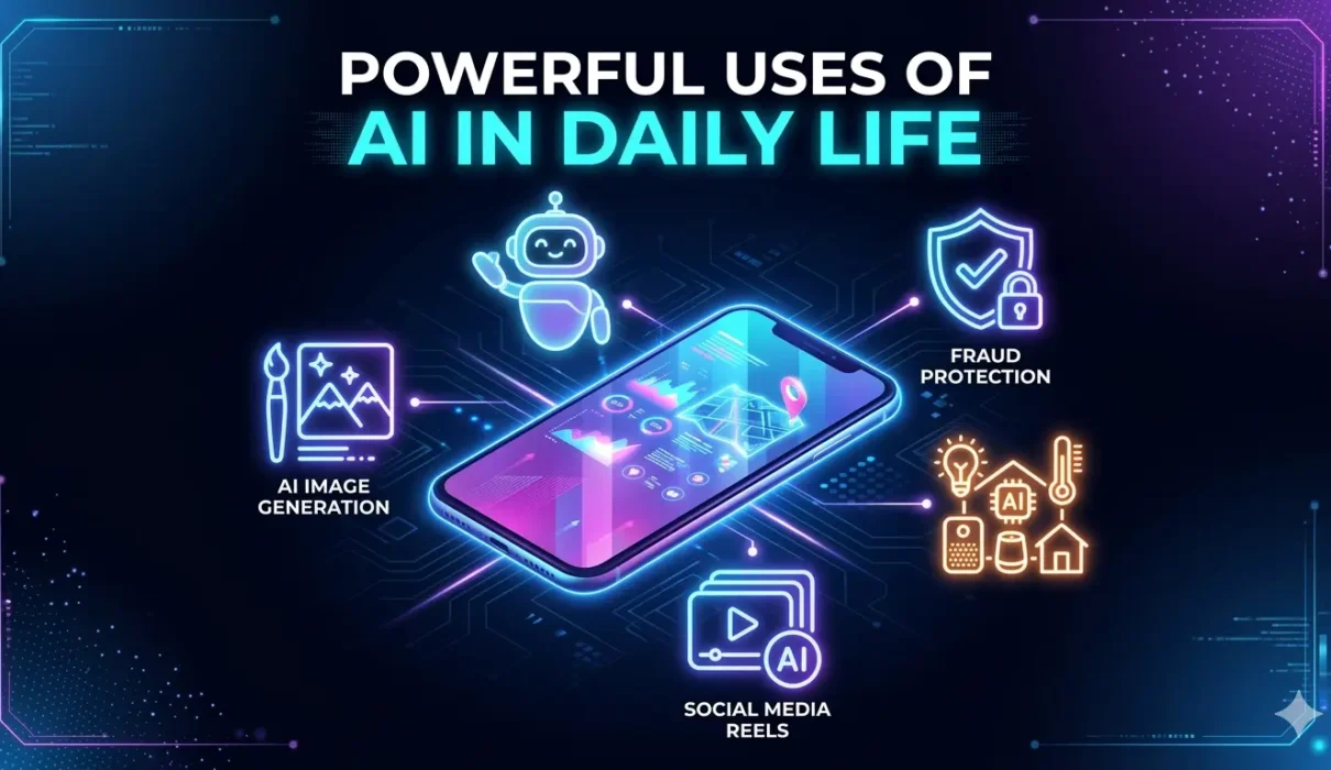 5 Powerful Uses of AI in Daily Life: Benefits & Hidden Risks
