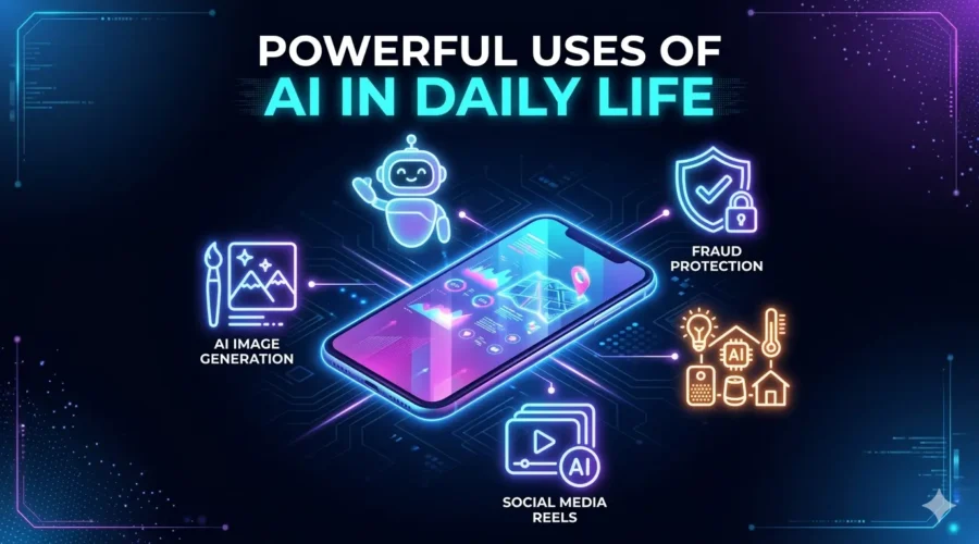 5 Powerful Uses of AI in Daily Life: Benefits & Hidden Risks